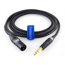 REFERENCE RMC01-BK-MJS-A Cavo Microfonico (Amphenol) - XLR M - Jack Stereo 6.3 - 10MT